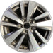 18" PATHFINDER 22 18x8 , finish Original OEM Wheel Rim - MACHINED GREY - Front View