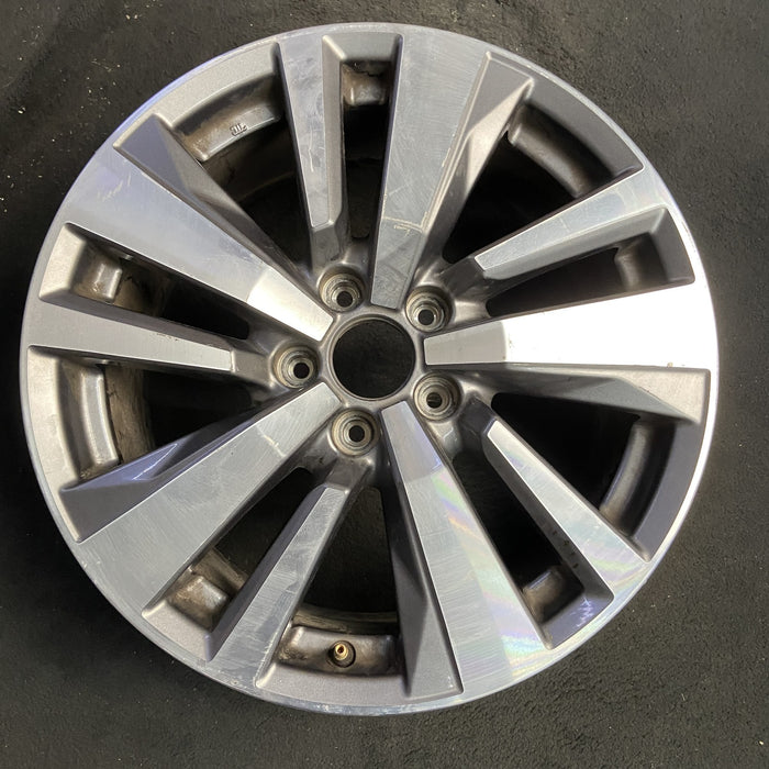 18" PATHFINDER 22 18x8 , finish Original OEM Wheel Rim - MACHINED GREY - Additional View