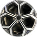 18" NIRO 23-26 18x7.5 Original OEM Wheel Rim - MACHINED BLACK - Front View