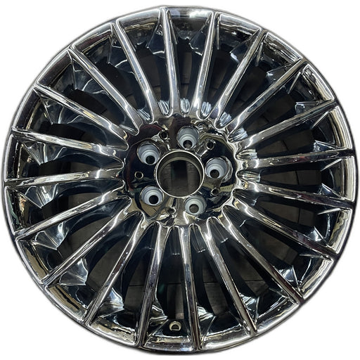 19" MERCEDES S-CLASS 15 222 Type; , S600, 19x8.5, 20 spoke Original OEM Wheel - Front View