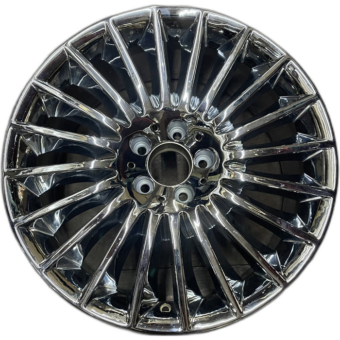 19" MERCEDES S-CLASS 15 222 Type; , S600, 19x8.5, 20 spoke Original OEM Wheel - Front View