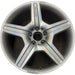19" MERCEDES CL-CLASS 08-09 216 Type; CL550, 19x9.5, 5 spoke Original OEM Wheel - Front View