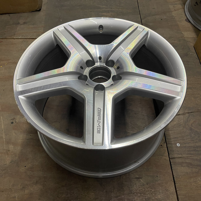 19" MERCEDES CL-CLASS 08-09 216 Type; CL550, 19x9.5, 5 spoke Original OEM Wheel - View 8