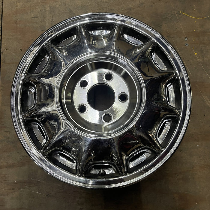 16" LESABRE 00-02 16x6.5 , 12 spoke Original OEM Wheel Rim - CHROME - Additional View