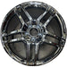 18" MERCEDES E-CLASS 16 212 Type, Sdn, E250, 18x9 Original OEM Wheel Rim - - Front View