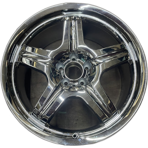 20" MERCEDES ML-CLASS 07 164 Type; ML63, Original OEM Wheel Rim - CHROME - Front View