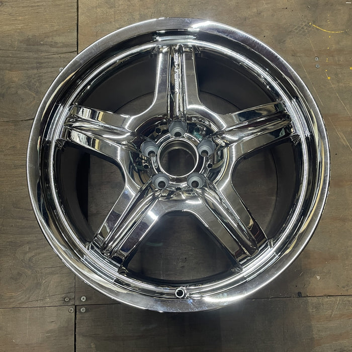 20" MERCEDES ML-CLASS 07 164 Type; ML63, Original OEM Wheel Rim - CHROME - Additional View