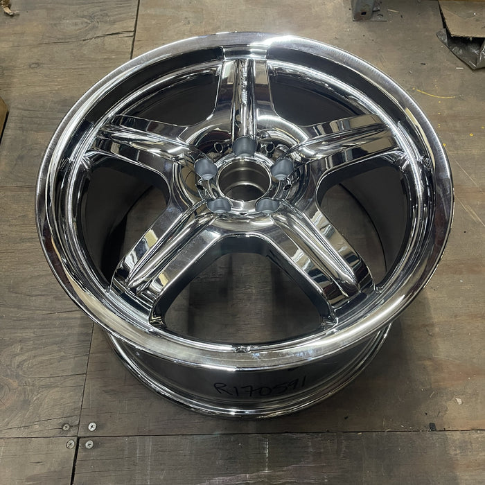 20" MERCEDES ML-CLASS 07 164 Type; ML63, Original OEM Wheel Rim - CHROME - View 7