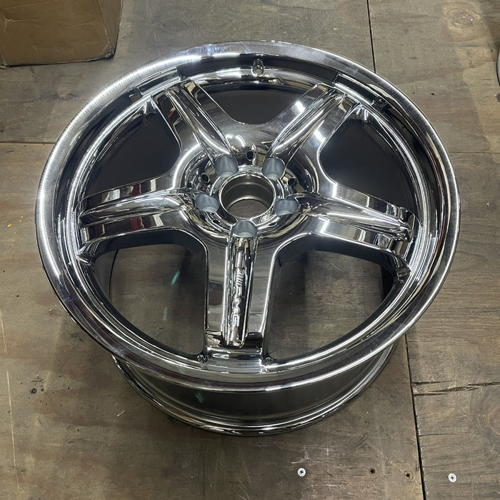 20" MERCEDES ML-CLASS 07 164 Type; ML63, Original OEM Wheel Rim - CHROME - View 8