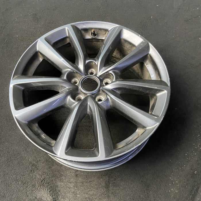 18" MAZDA 3 19-23 18x7 , 5 twin spoke, metallic Original OEM Wheel Rim - GREY - View 8