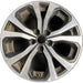 18" FORESTER 19 18x7 , w/ face, 5 V spoke Original OEM Wheel Rim - MACHINED - Front View