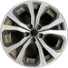 18" FORESTER 19 18x7 , w/ face, 5 V spoke Original OEM Wheel Rim - MACHINED - Front View