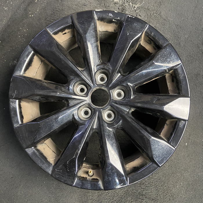 17" CX-50 23 aluminum, 17x7 , Original OEM Wheel Rim - BLACK - Additional View
