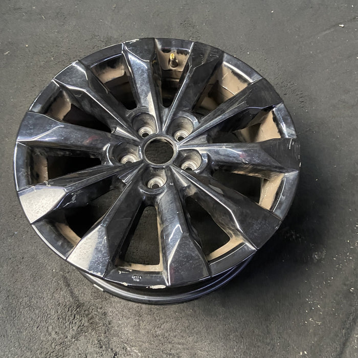 17" CX-50 23 aluminum, 17x7 , Original OEM Wheel Rim - BLACK - View 8