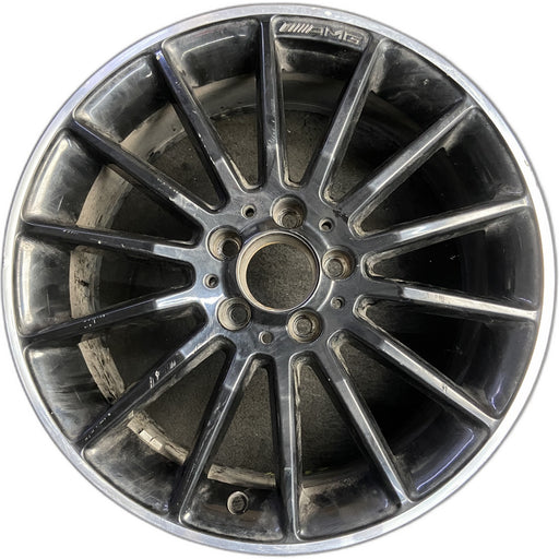 18" MERCEDES B-CLASS 15 246 Type; , 18x7.5, 14 spoke Original OEM Wheel Rim - - Front View