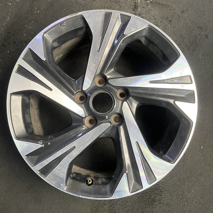 17" XV CROSSTREK 24-26 17x7 , , angled spoke, face with pockets Original OEM - Additional View