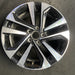 17" TIGUAN 22-24 17x7 Original OEM Wheel Rim - MACHINED BLACK - Additional View