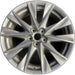 19" MAZDA CX-5 19-21 aluminum, 19x7, gunmetal Original OEM Wheel Rim - GREY - Front View