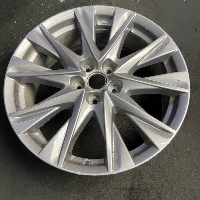 19" MAZDA CX-5 19-21 aluminum, 19x7, gunmetal Original OEM Wheel Rim - GREY - View 7