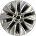 19" MIRAI 21-26 19x8 , Original OEM Wheel Rim - SILVER - Front View