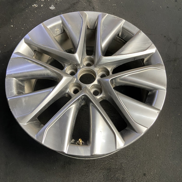 19" MIRAI 21-26 19x8 , Original OEM Wheel Rim - SILVER - View 7