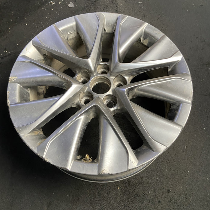19" MIRAI 21-26 19x8 , Original OEM Wheel Rim - SILVER - View 7