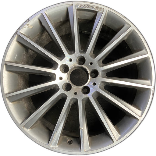 19" MERCEDES C-CLASS 17 205 Type, Conv, C300, 19x8.5, 14 spoke, Original OEM - Front View
