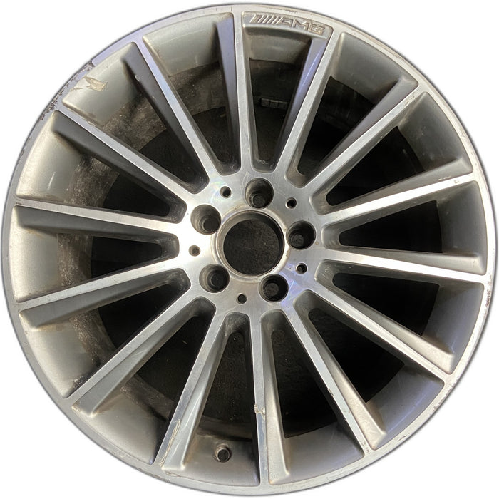 19" MERCEDES C-CLASS 17 205 Type, Conv, C300, 19x8.5, 14 spoke, Original OEM - Front View