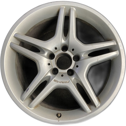 18" MERCEDES S-CLASS 08 230 Type; SL550, 18x8.5, 10 spoke, AMG Original OEM - Front View