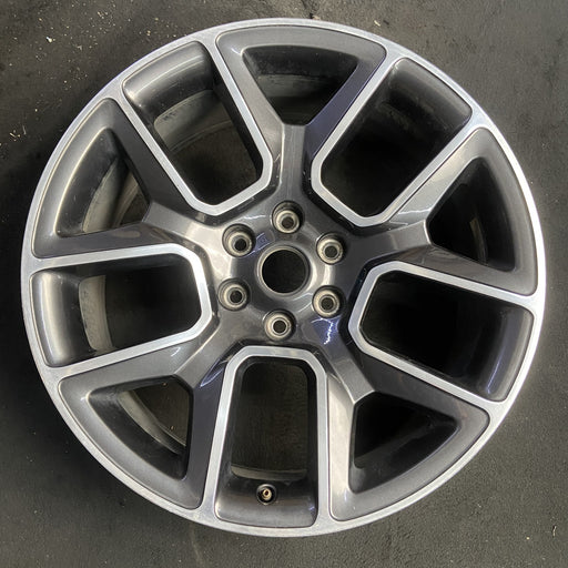 22" DODGE 1500 PICKUP 19 , 22x9, opt WPM Original OEM Wheel Rim - POLISHED - Additional View