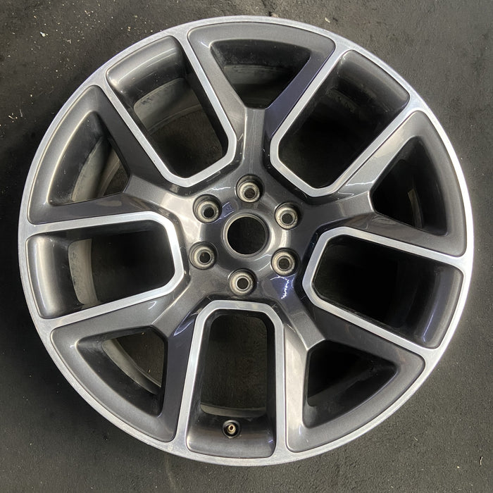 22" DODGE 1500 PICKUP 19 , 22x9, opt WPM Original OEM Wheel Rim - POLISHED - Additional View