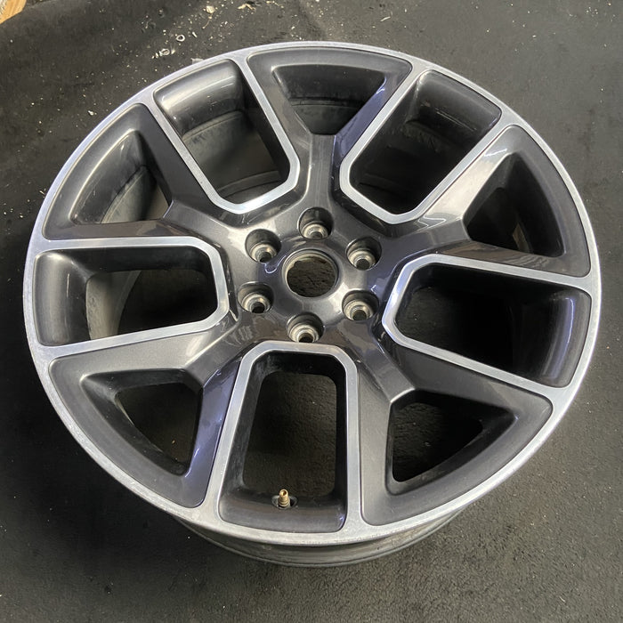 22" DODGE 1500 PICKUP 19 , 22x9, opt WPM Original OEM Wheel Rim - POLISHED - View 7