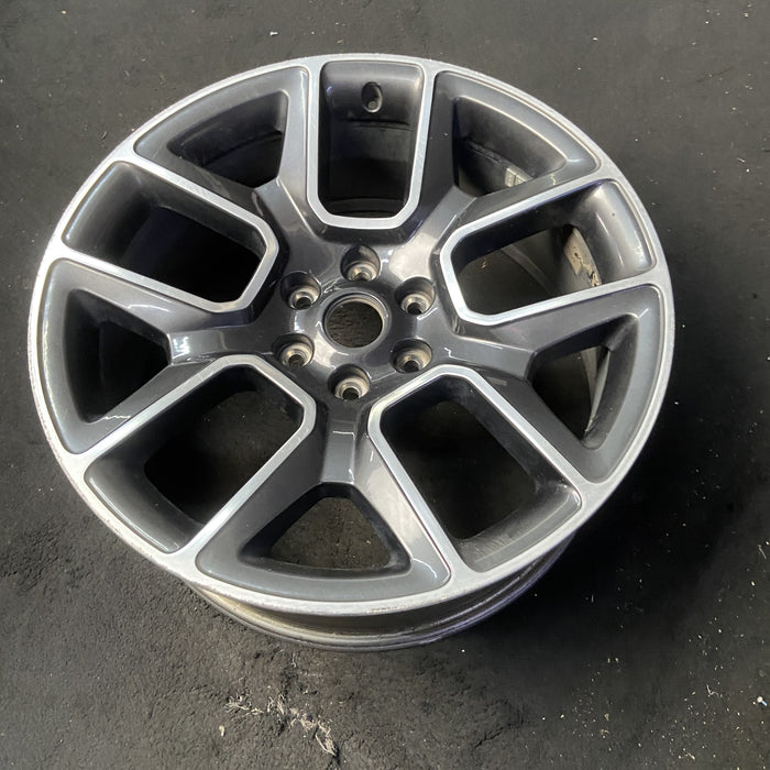 22" DODGE 1500 PICKUP 19 , 22x9, opt WPM Original OEM Wheel Rim - POLISHED - View 8