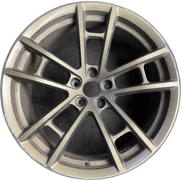 20" CHALLENGER 17-19 20x9.5, 5 spoke, double spoke , Original OEM Wheel Rim - - Front View