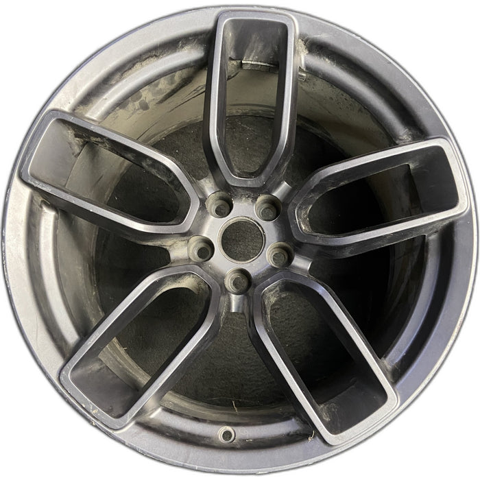 20" CHALLENGER 18-19 20x11, , Original OEM Wheel Rim - CHARCOAL - Front View