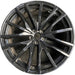 22" BMW X5 21-26 22x9.5, 15 spoke, Original OEM Wheel Rim - BLACK - Front View