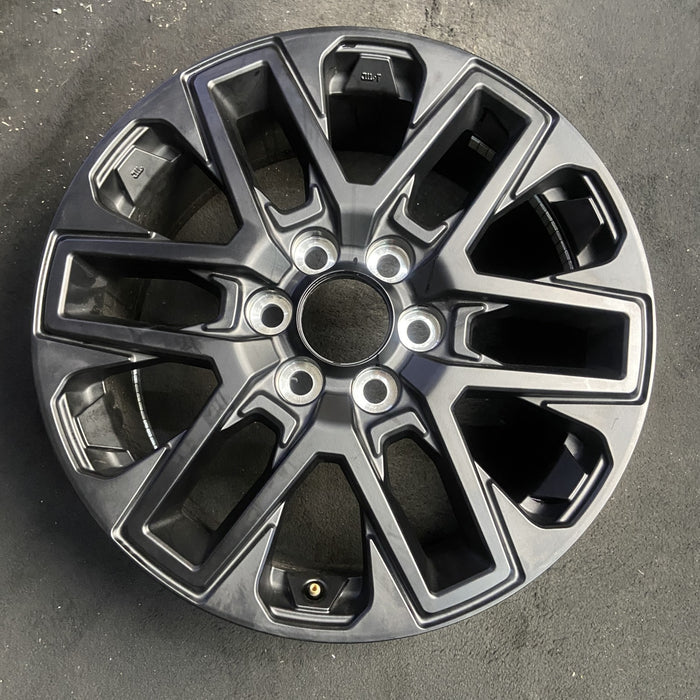 20" SEQUOIA 23-26 20x8, open spoke , Original OEM Wheel Rim - BLACK - Additional View