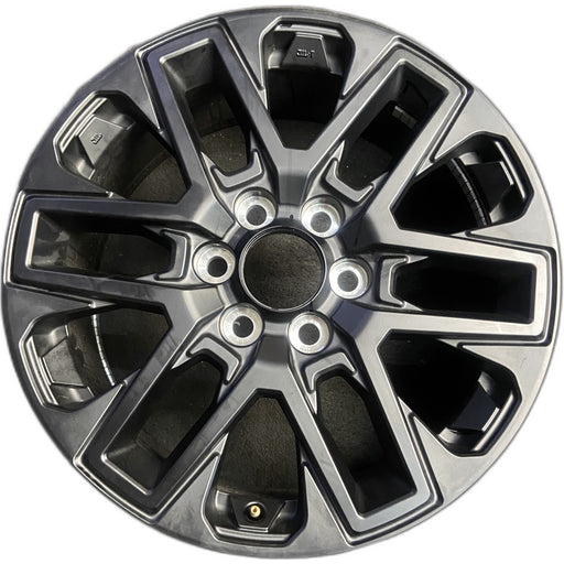 20" SEQUOIA 23-26 20x8, open spoke , Original OEM Wheel Rim - BLACK - Front View