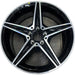 18" MERCEDES C-CLASS 15 205 Type, , C400, 5 spoke, 18x7.5, accents Original OEM - Front View