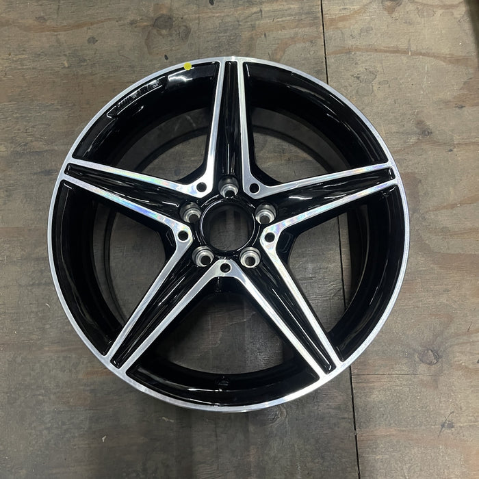 18" MERCEDES C-CLASS 15 205 Type, , C400, 5 spoke, 18x7.5, accents Original OEM - Additional View