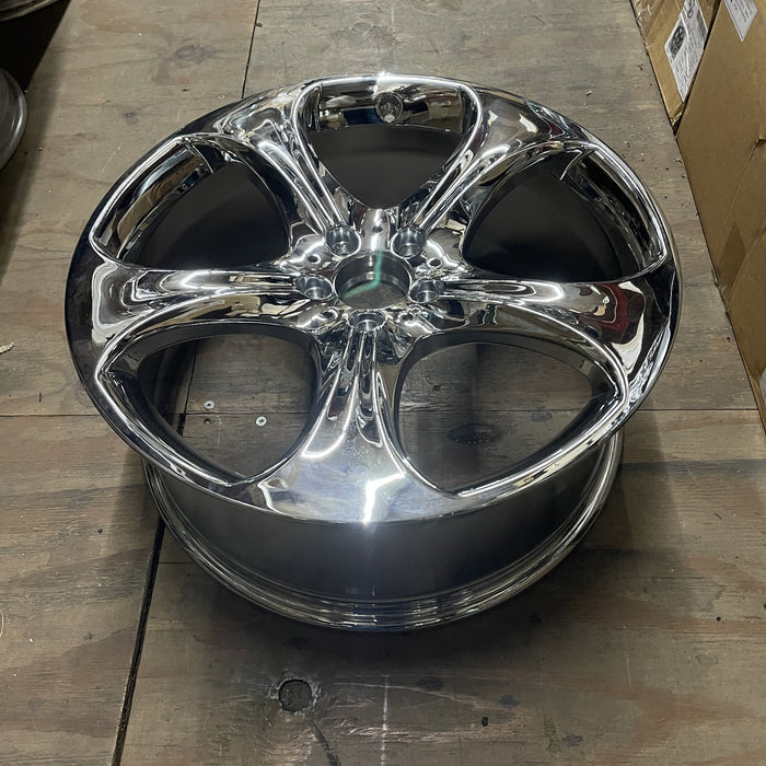 20" MERCEDES S-CLASS 14 222 Type; S550, 20x8.5, 5 spoke Original OEM Wheel Rim - - View 8