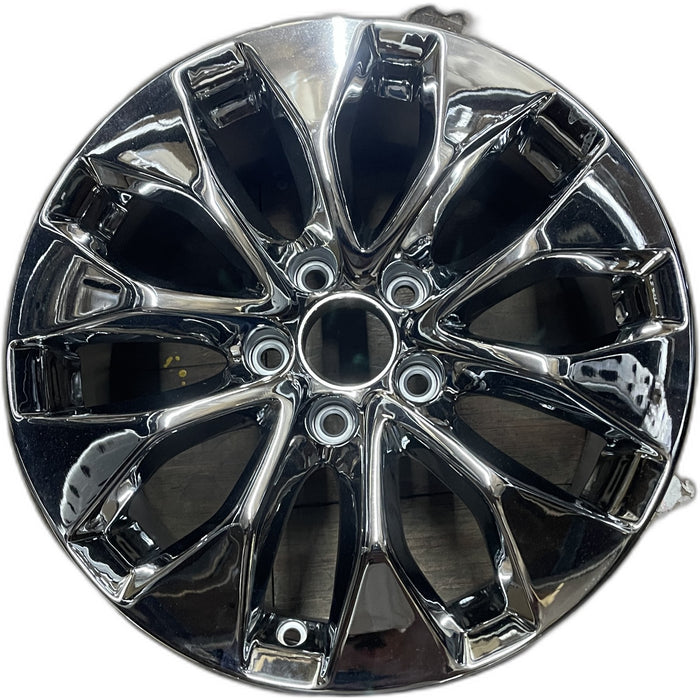 17" ACCORD 13 17x7.5 , , w/ face Original OEM Wheel Rim - CHROME - Front View