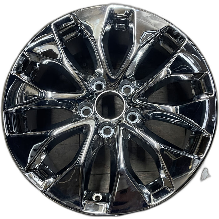 17" ACCORD 13 17x7.5 , , w/ face Original OEM Wheel Rim - CHROME - Front View