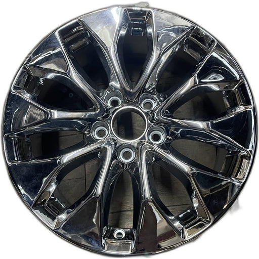 17" ACCORD 13 17x7.5 , , w/ face Original OEM Wheel Rim - CHROME - Front View