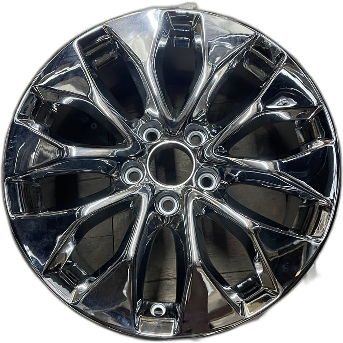 17" ACCORD 13 17x7.5 , , w/ face Original OEM Wheel Rim - CHROME - Front View