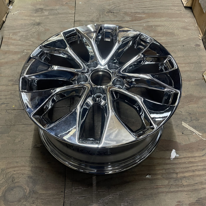 17" ACCORD 13 17x7.5 , , w/ face Original OEM Wheel Rim - CHROME - View 7