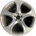 20" MERCEDES S-CLASS 14 222 Type; S550, 20x8.5, 5 spoke Original OEM Wheel Rim - Front View