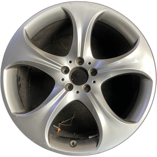 20" MERCEDES S-CLASS 14 222 Type; S550, 20x9.5, 5 spoke Original OEM Wheel Rim - Front View