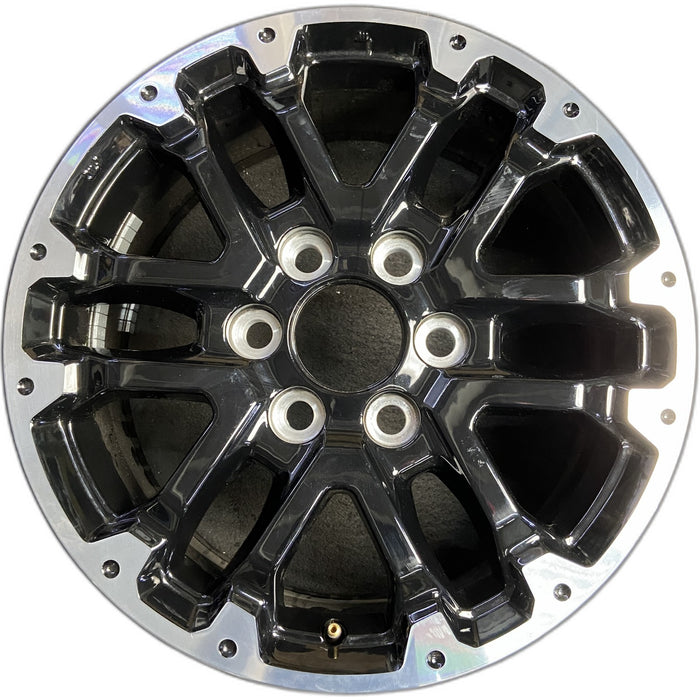 18" SEQUOIA 23-24 18x7.5, 6 double spoke, Original OEM Wheel Rim - MACHINED - Front View