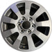 18" LAND CRUISER 25-26 18x7.5 Original OEM Wheel Rim - CHARCOAL - Front View